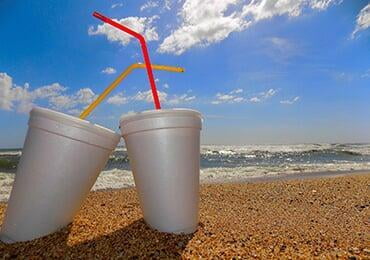 Foam straws degrade faster in the ocean, new study shows